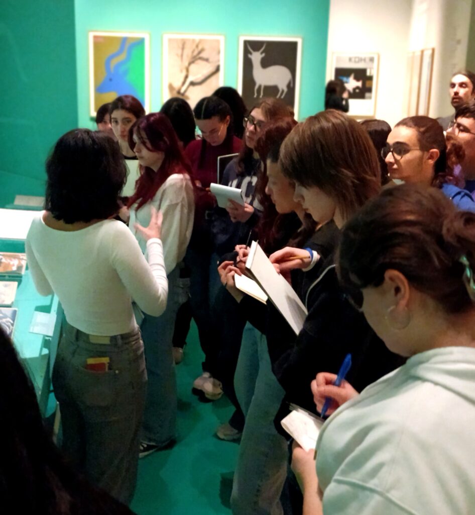 gli studenti al lavoro