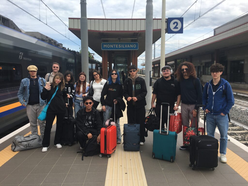foto all'arrivo